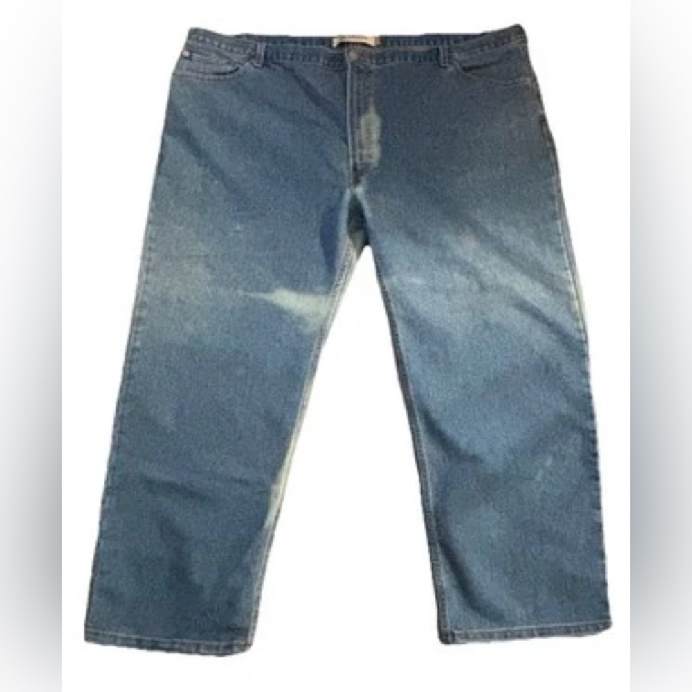 Levi’s 550 Relaxed Fit Jeans Men’s 52x30 Blue Washed Dyed Red Tab